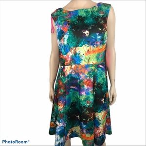 Betsey Johnson Women's Abstract Sleeveless Dress
